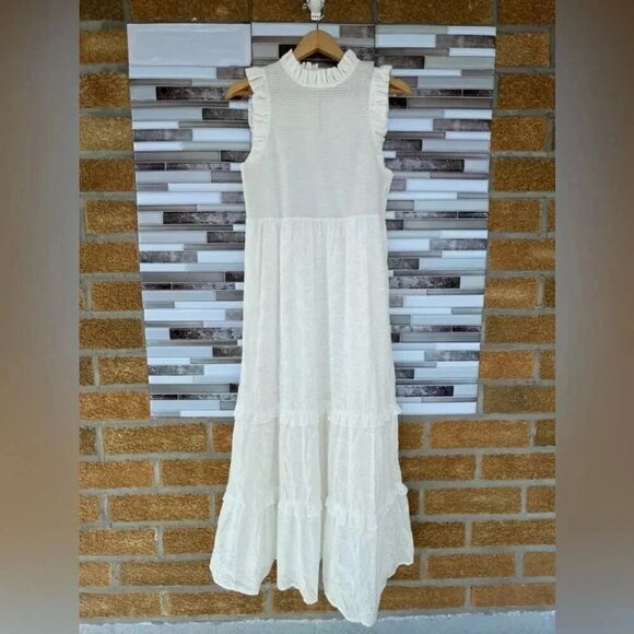 Marie Oliver Quinnlyn Paisley Maxi Dress small cream - Picture 3 of 16